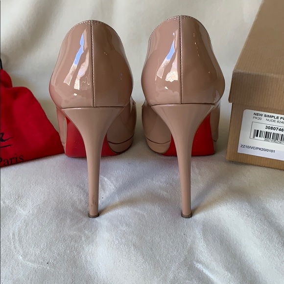 Christian Louboutin nude heels - Picture 5 of 8